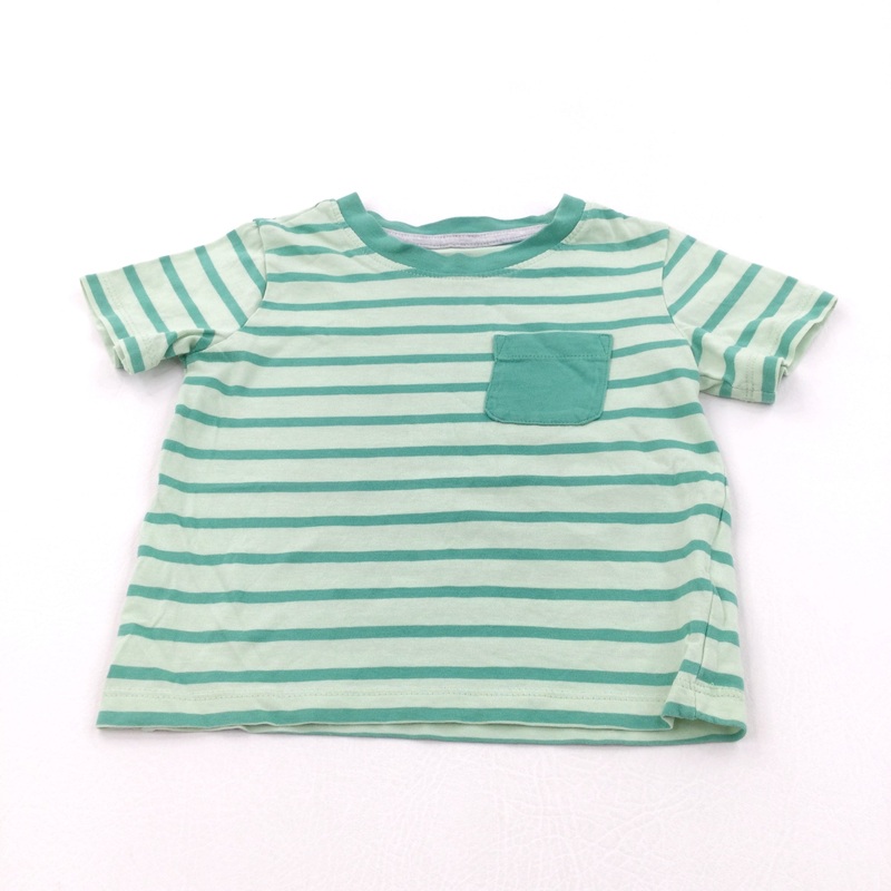 Green Striped T-Shirt - Boys 18-24 Months