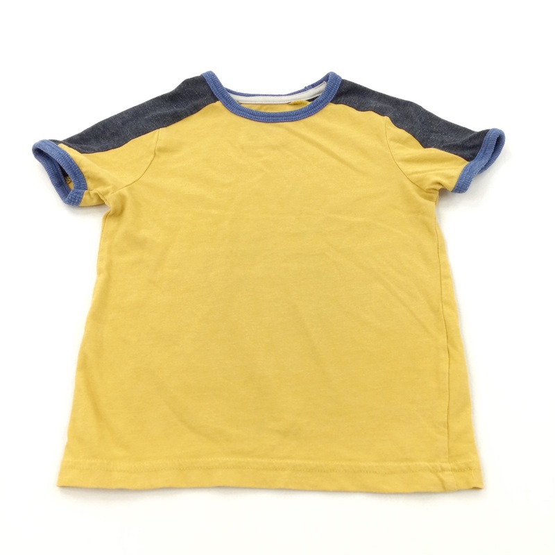 Navy & Yellow T-Shirt - Boys 18-24 Months
