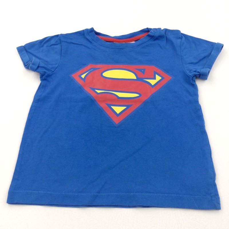 Superman Blue T-Shirt - Boys 12-18 Months