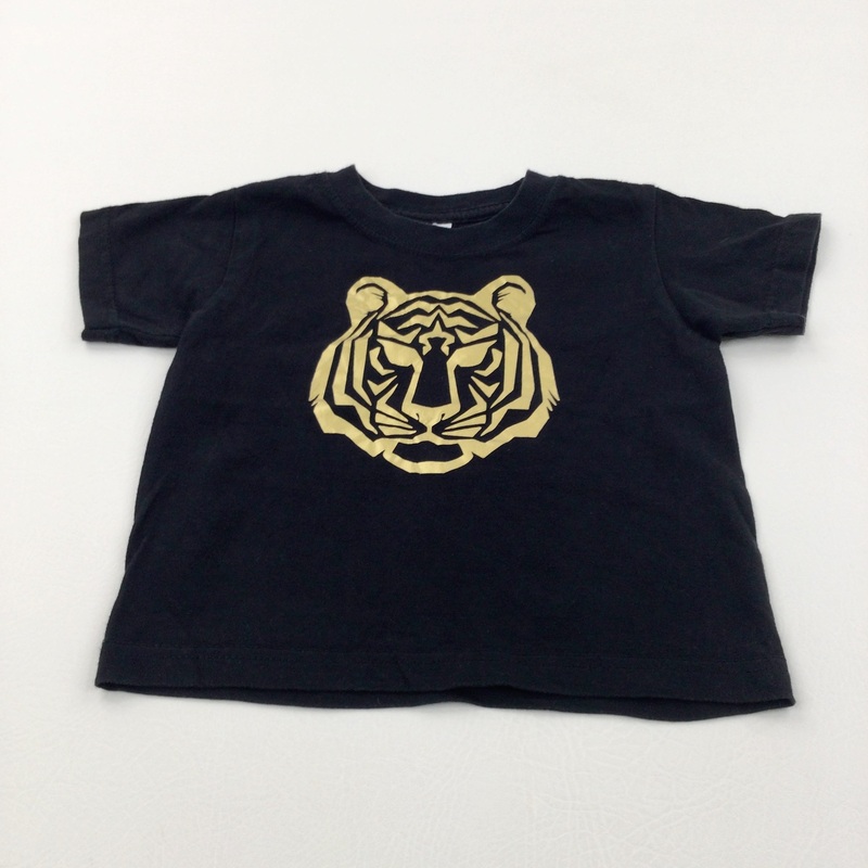 Tiger Gold & Black T-Shirt - Boys 1-2 Years