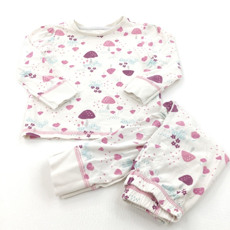 Toadstools Pink, Purple & Cream Pyjamas - Girls 18-24 Months