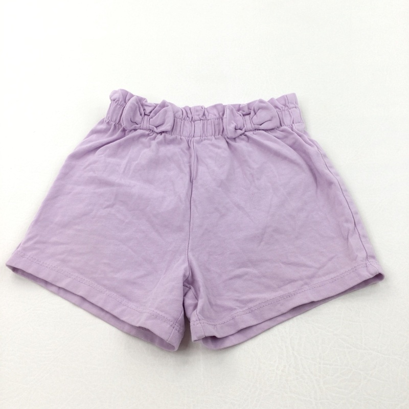 Violet Light Jersey Shorts - Girls 2-3 Years