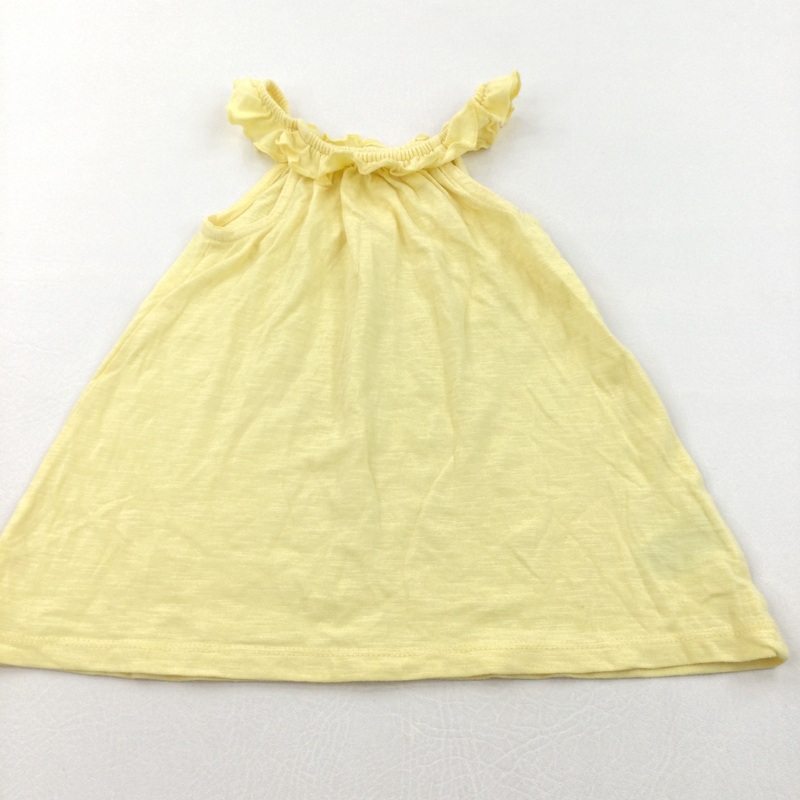 Yellow Jersey Vest/Tunic Top - Girls 2-3 Years