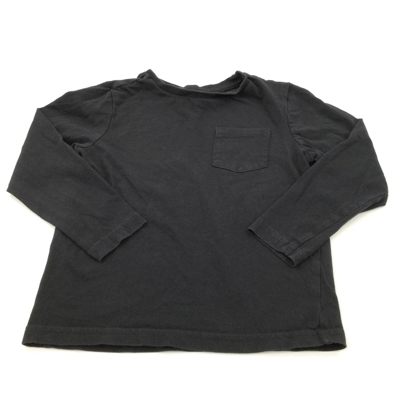 Black Long Sleeve Top - Boys 3-4 Years