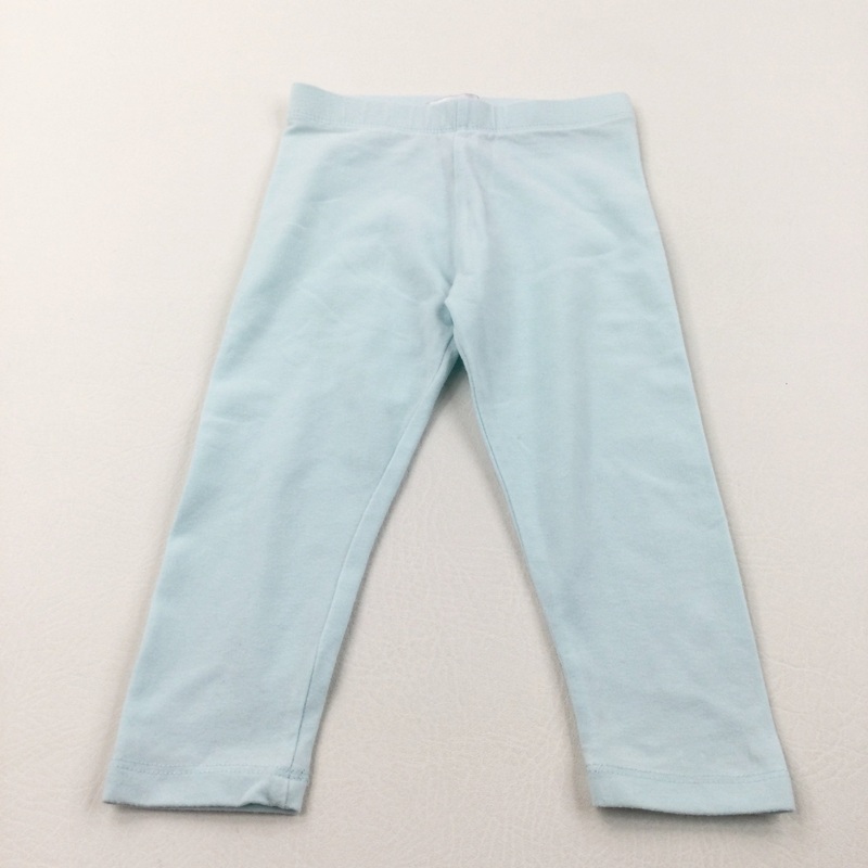 Pale Blue Leggings - Girls 12-18 Months