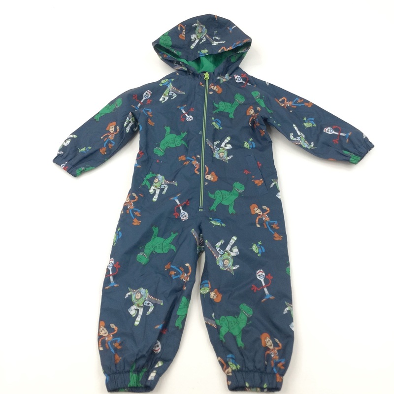 Toy Story Characters Navy Puddle Suit - Boys 18-24 Months