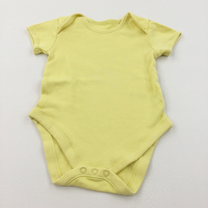 Yellow Short Sleeve Bodysuit - Boys/Girls 12-18 Months