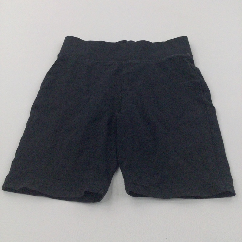 Black Lightweight Cycling Style/School PE Jersey Shorts - Girls 8-9 Years