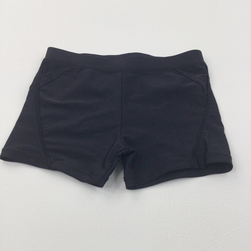 Black Sports Shorts - Girls 7-8 Years