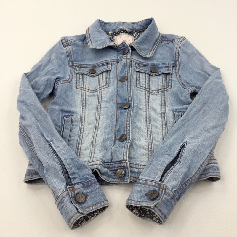 Light Blue Denim Jacket - Girls 8-9 Years