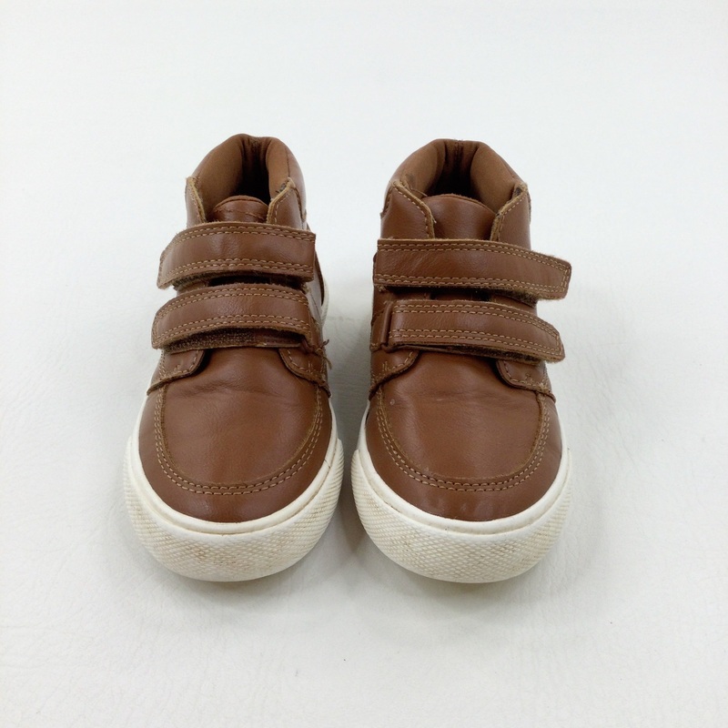 Tan Ankle Trainers - Boys Size 10.5