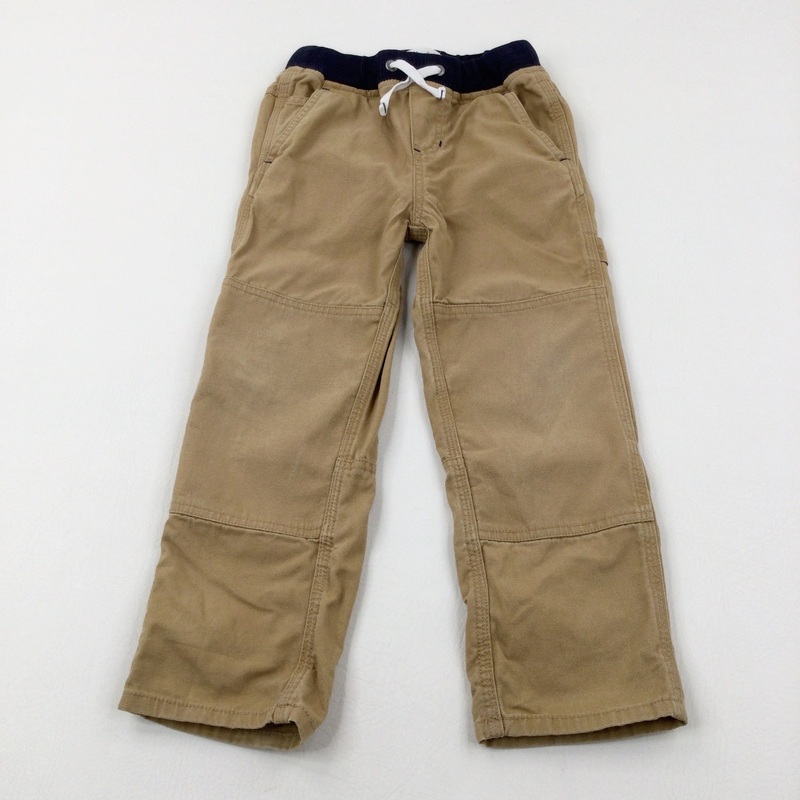 Tan Trousers - Boys 4-5 Years