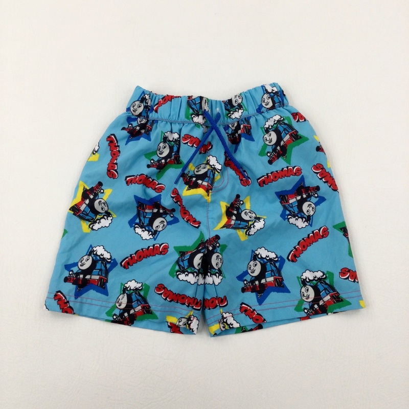 'Thomas' The Tank Engine Blue Swim Shorts  - Boys 3-4 Years
