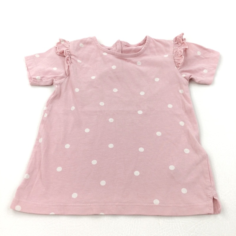 Spotty Pink & White T-Shirt - Girls 18-24 Months