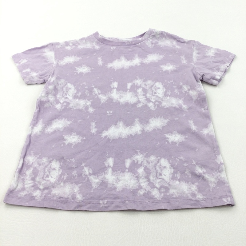 Tie Dye Effect Lilac T-Shirt - Girls 3-4 Years