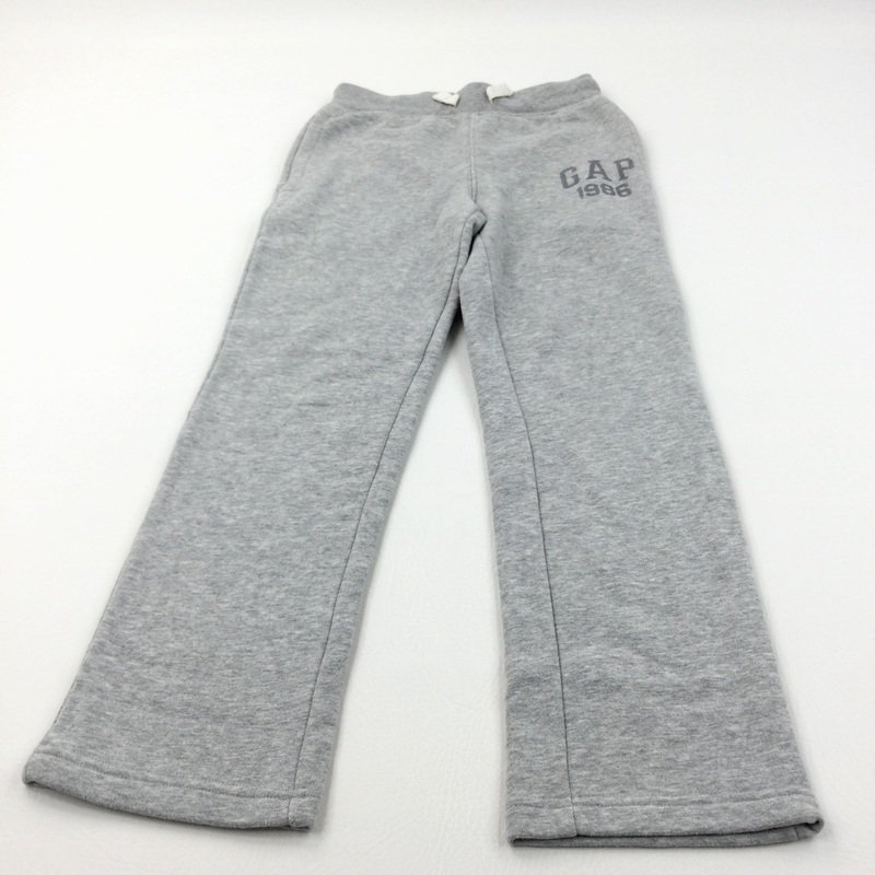 'GAP 1986' Grey Tracksuit Bottoms - Girls 8-9 Years