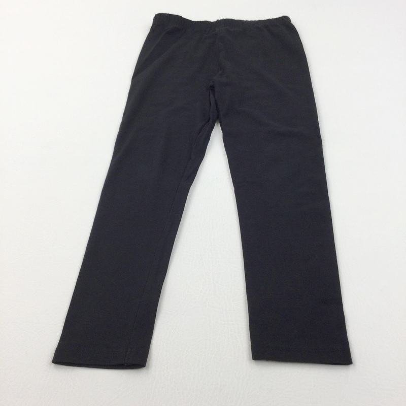 Black Leggings - Girls 7 Years