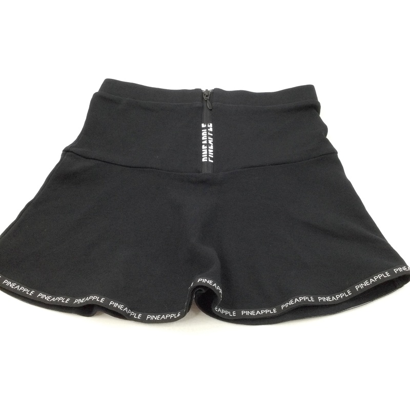'Pineapple' Black Jersey Skirt - Girls 11-12 Years