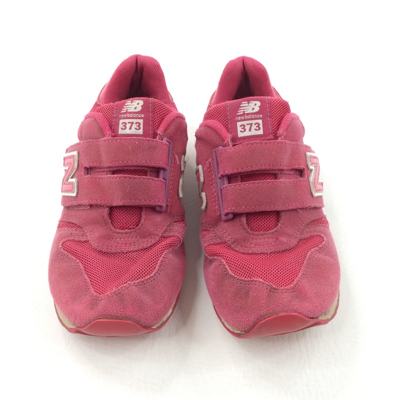 Pink New Balance Velcro Trainers - Girls - Shoe Size 3.5