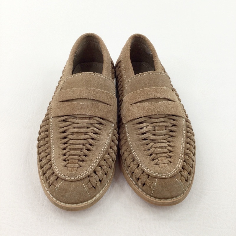 Brown Suede Effect Moccasin Style Shoes - Boys - Shoe Size 10