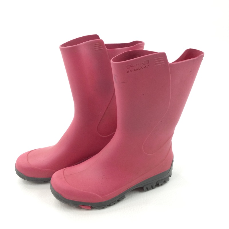 Pink Wellies - Girls - Shoe Size 2.5