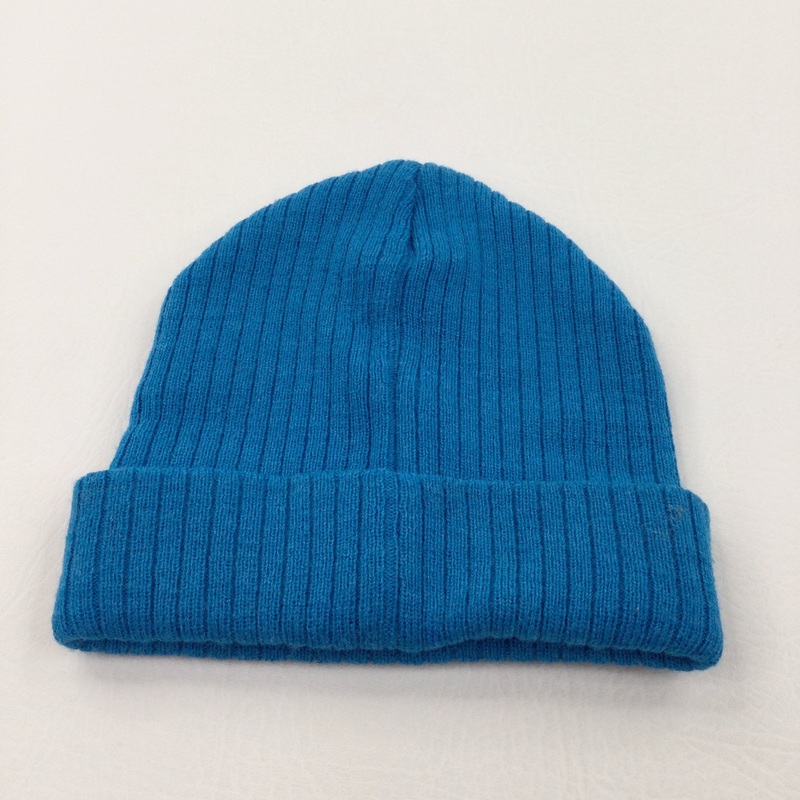 Blue Knitted Hat - Boys/Girls 7-10 Years