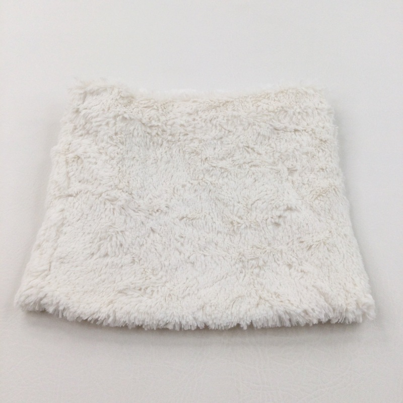 Cream Fluffy Fleece Neck Warmer - Girls 8-10 Years