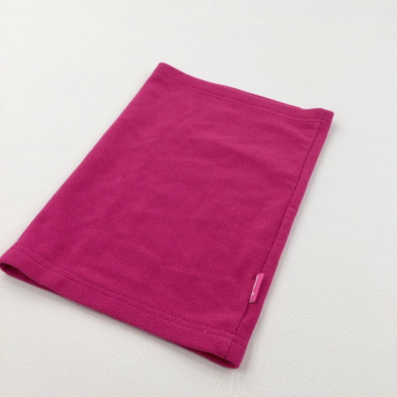 Pink Fleece Neckwarmer - Girls One Size
