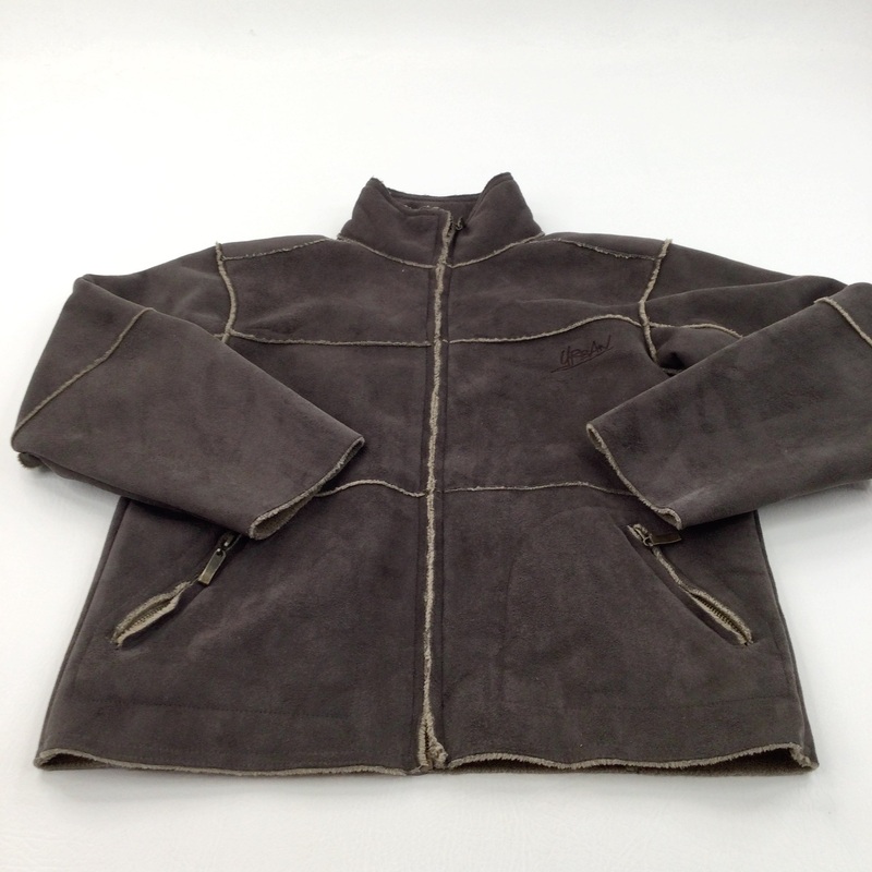 'Urban' Brown Suede Effect Fleece Lined Jacket - Boys 7-8 Years