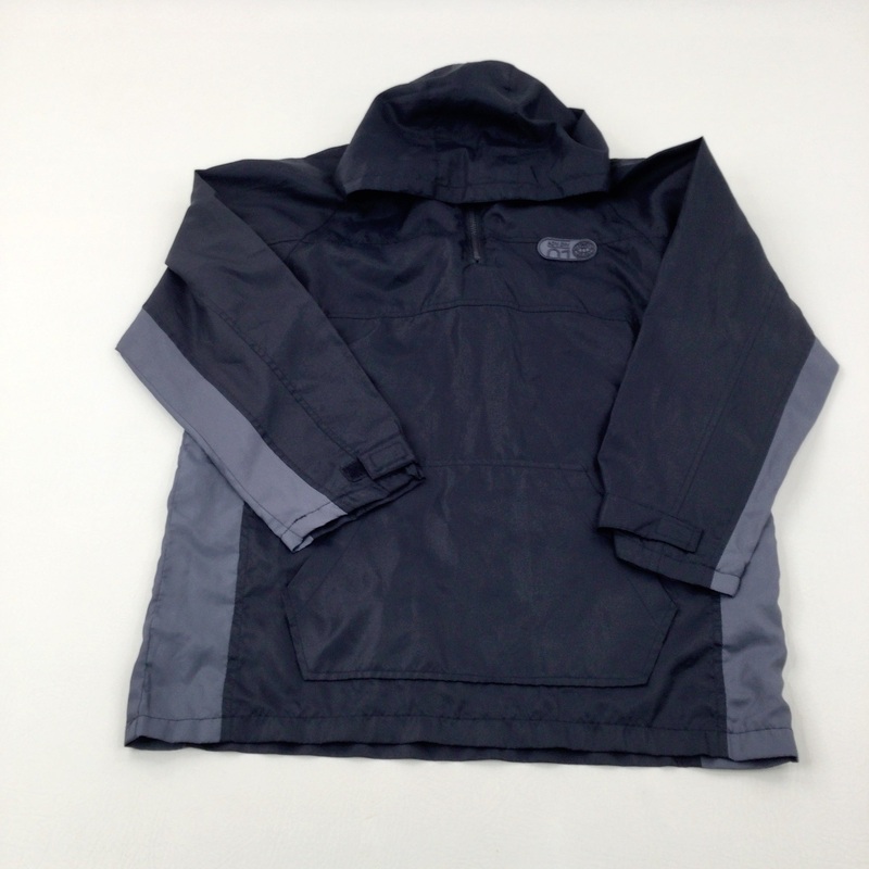 Black & Grey Lightweight Waterproof Jacket - Boys 10-11 Years