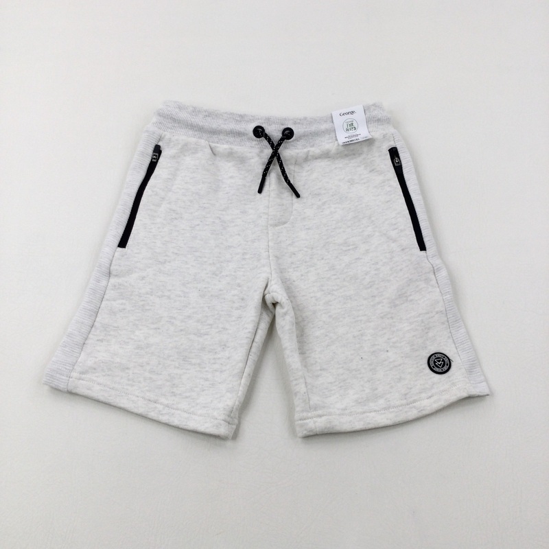 **NEW** 'Urban Vibes' Light Grey Shorts - Boys 9-10 Years