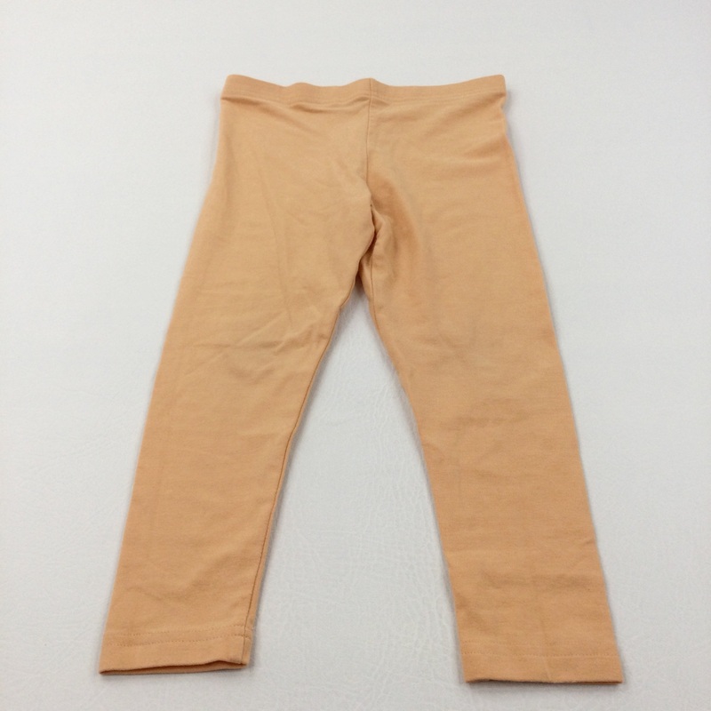 Peach Leggings - Girls 4-5 Years