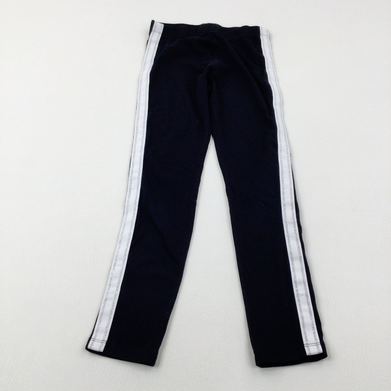 Sparkly Black Leggings - Girls 9-10 Years