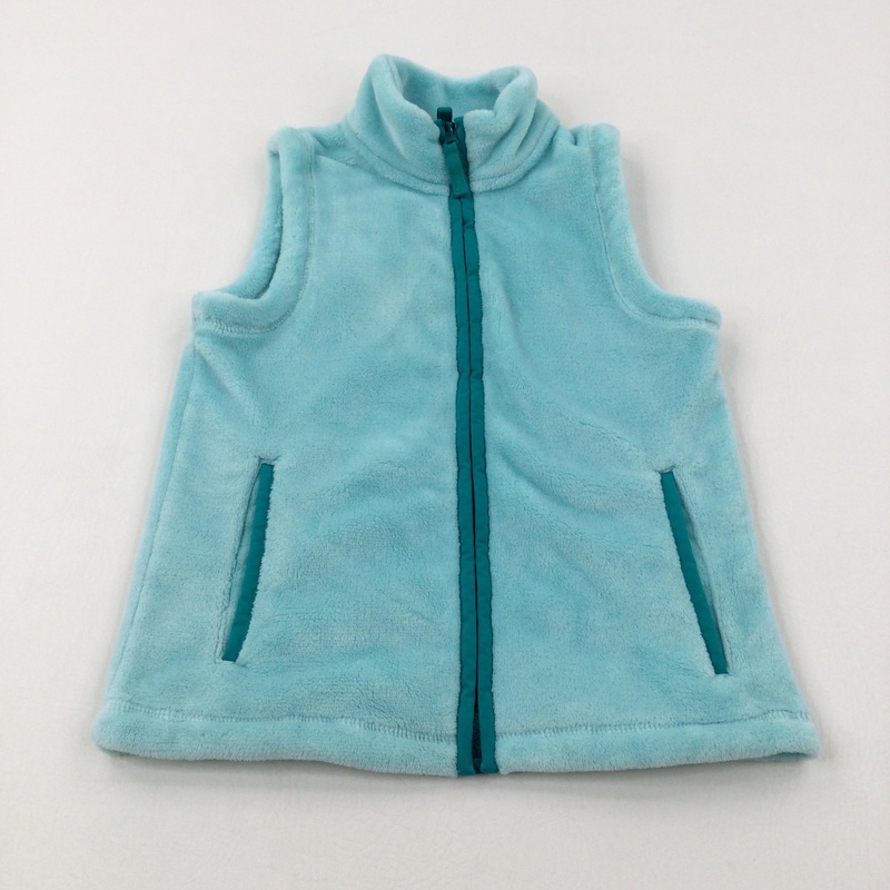 Turquoise Fleece Gilet - Girls 8-9 Years