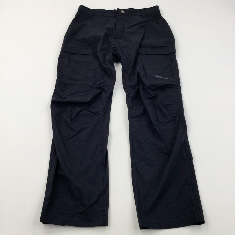 'Karrimor' Black Lightweight Walking Trousers - Boys/Girls 13 Years