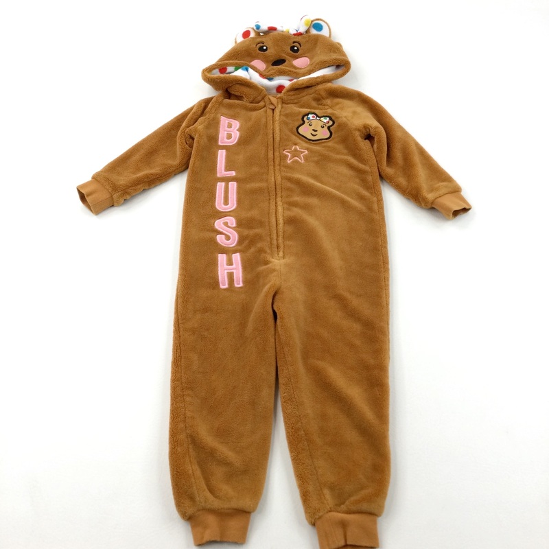 'Blush' Pudsey Children In Need Fleece Onesie - Girls 2-3 Years