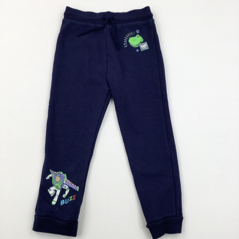 'Buzz' Toy Story Navy Joggers - Boys 3-4 Years