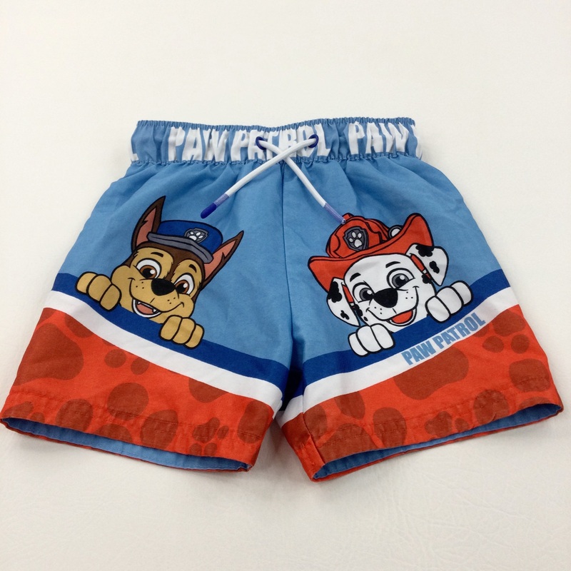 'Paw Patrol' Chase & Marshall Swim Shorts - Boys 4-5 Years
