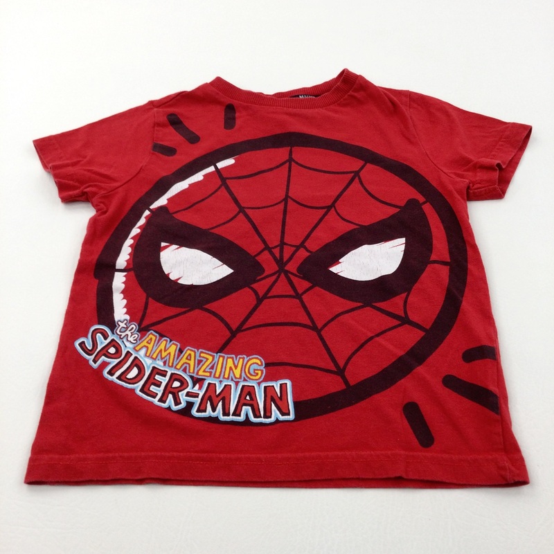 The Amazing Spider-Man' Red T-Shirt - Boys 4-5 Years