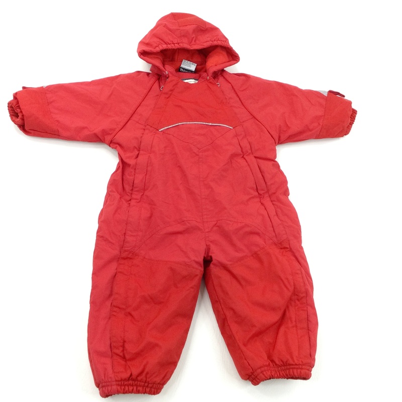 Red Thinsulate Snowsuit - Boys 12-18 Months