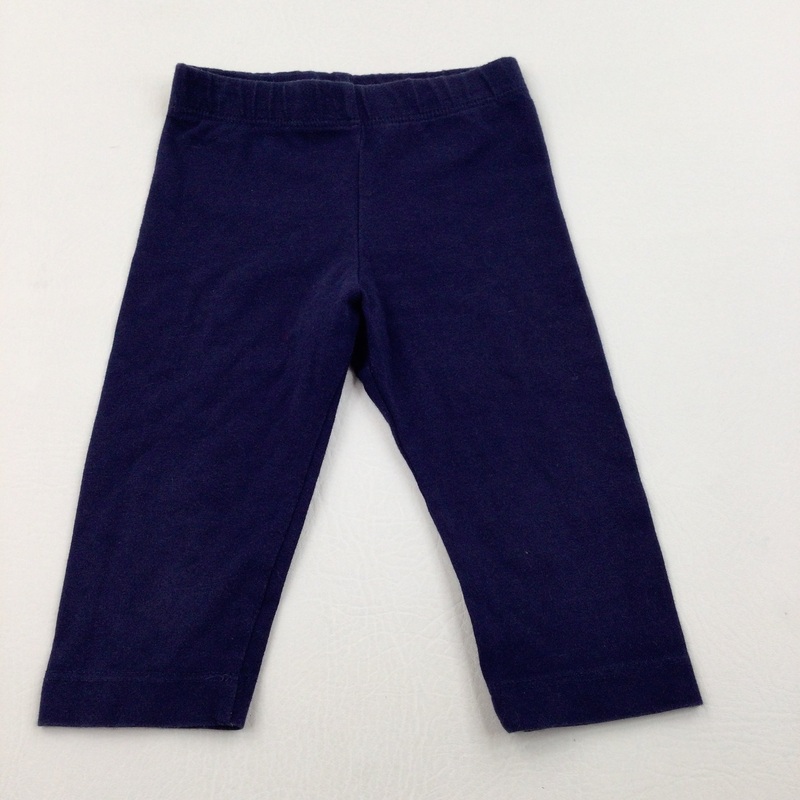 Navy Leggings - Girls 24 Months