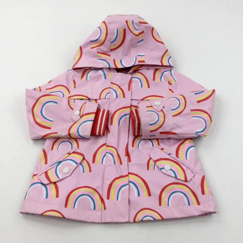 Rainbows Pink Showerproof Jacket - Girls 3-4 Years