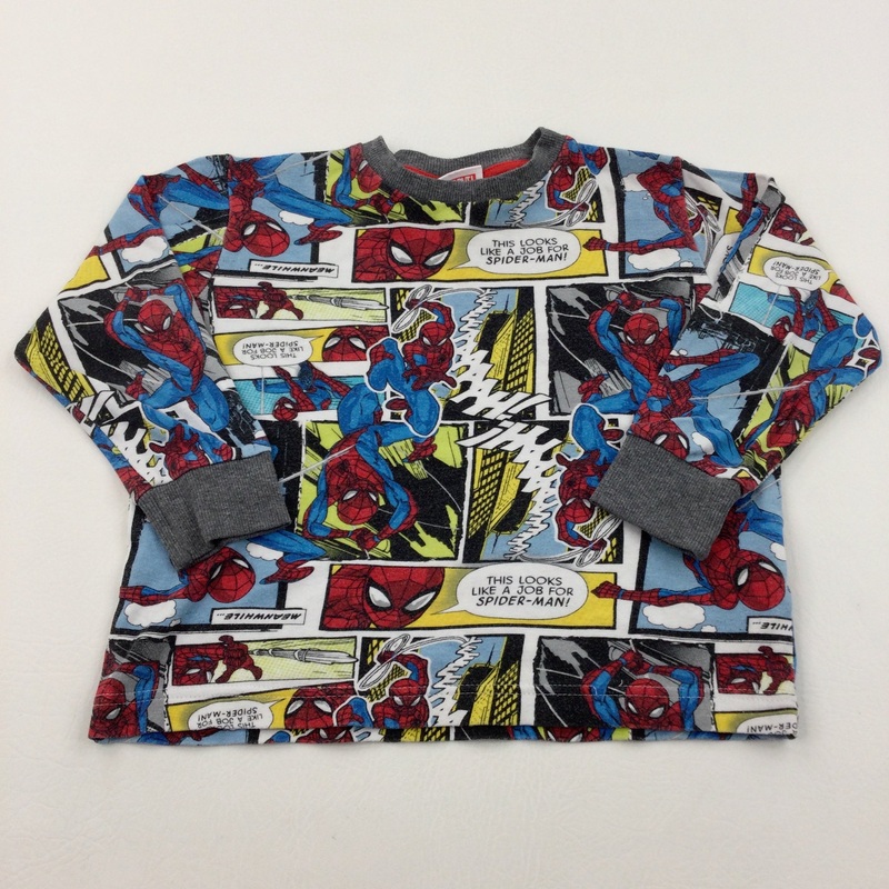 Spider-Man Comic Book Pyjamas - Boys 4-5 Years