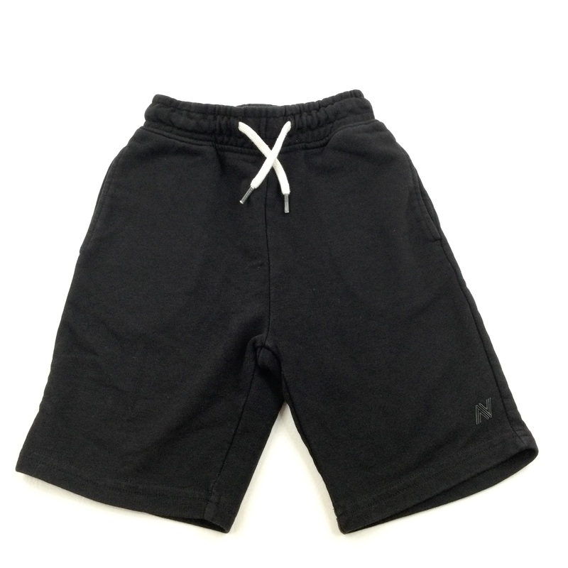 Black Thick Jersey Shorts - Boys 8 Years