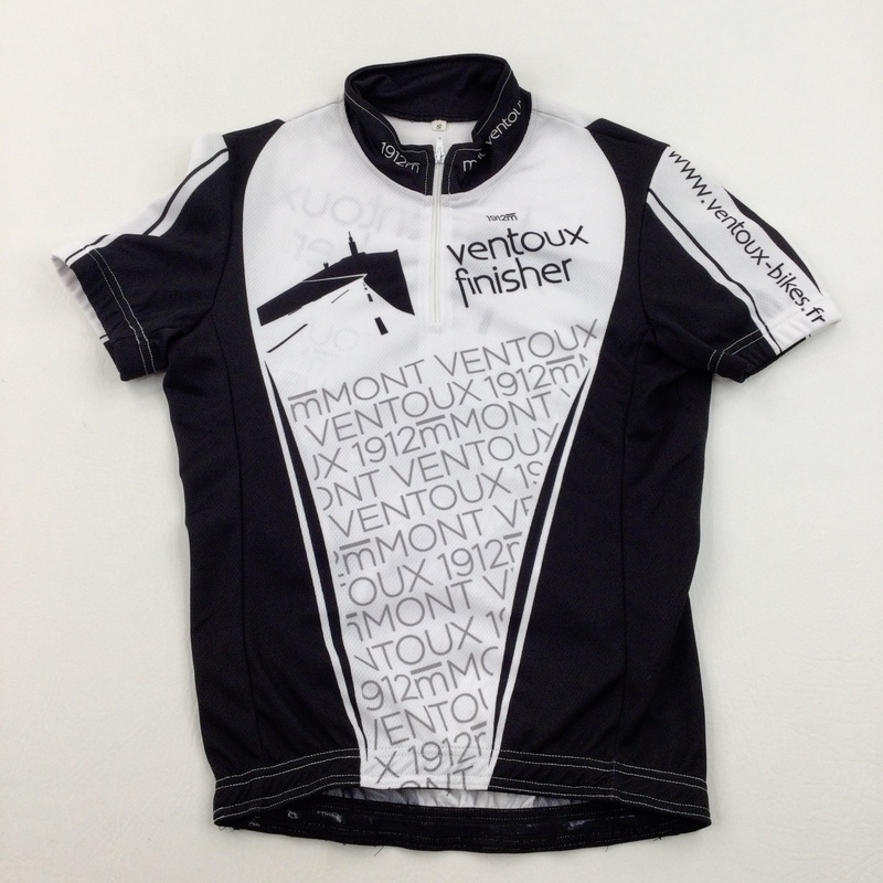 Black & White Cycling T-shirt - Boys 7-8 Years