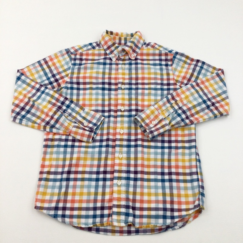 Colourful Checked Long Sleeve Shirt - Boys 10-11 Years