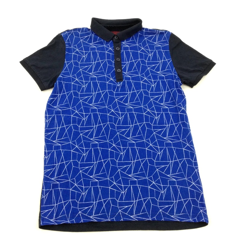 Navy & White Umbro Sports T-shirt  - Boys 10-11 Years