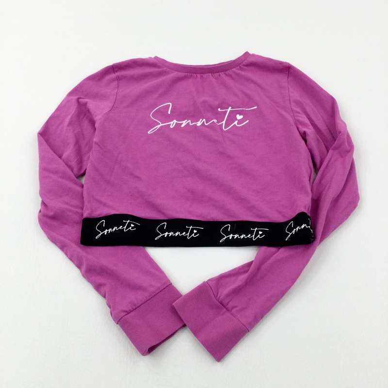 Pink Long Sleeve Sports Top - Girls 10-11 Years