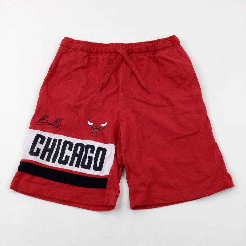 'Chicago Bulls' Red Basketball Jersey Shorts - Boys 12-13 Years