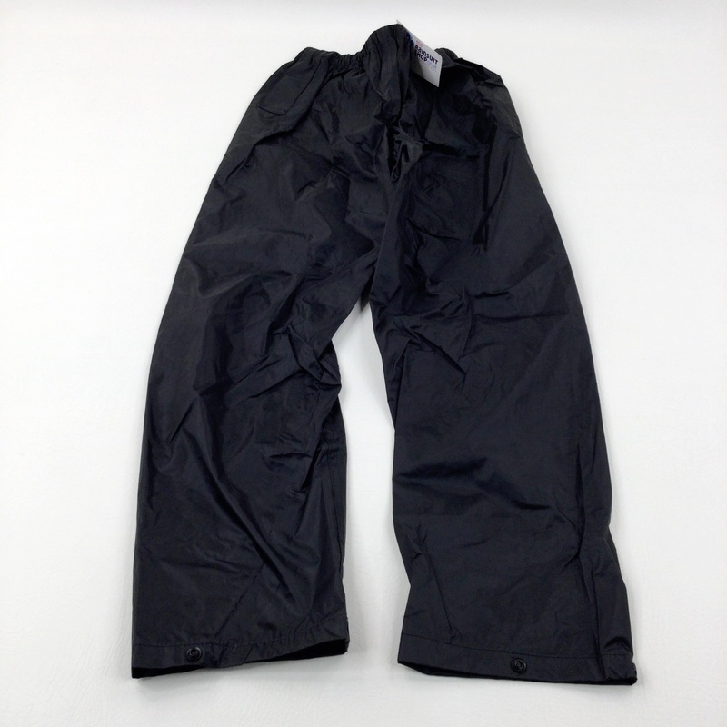**NEW** Black Waterproof Over Trousers - Boys 11-12 Years